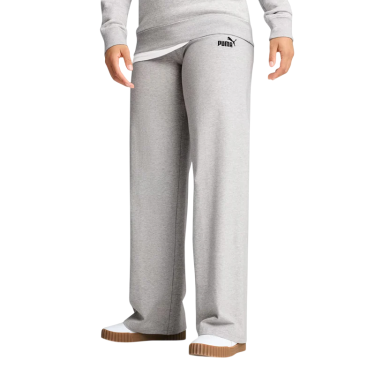 Puma ESS Small No. 1 Logo High-Waist Straight Leggings "Grey"