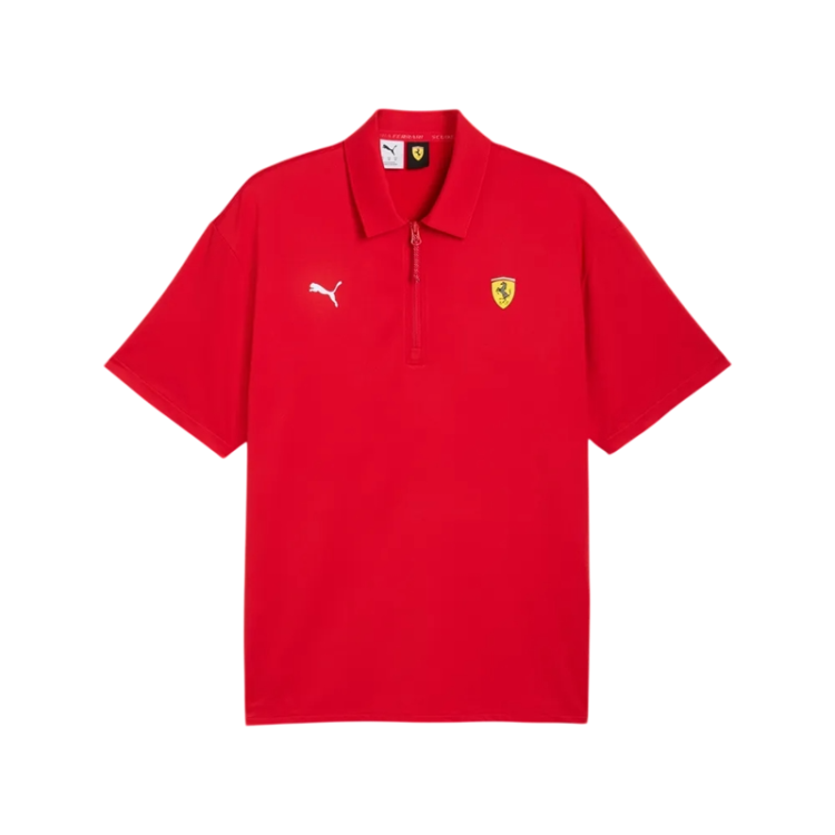 Puma Ferrari Cloudspun Polo "Red"