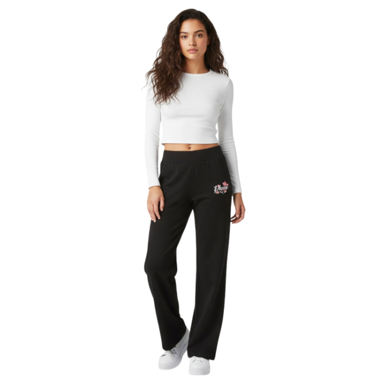 Puma Floral High Waist Leggings "Black"