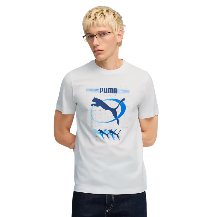 Puma GRAPHIC Execution Tee "White"