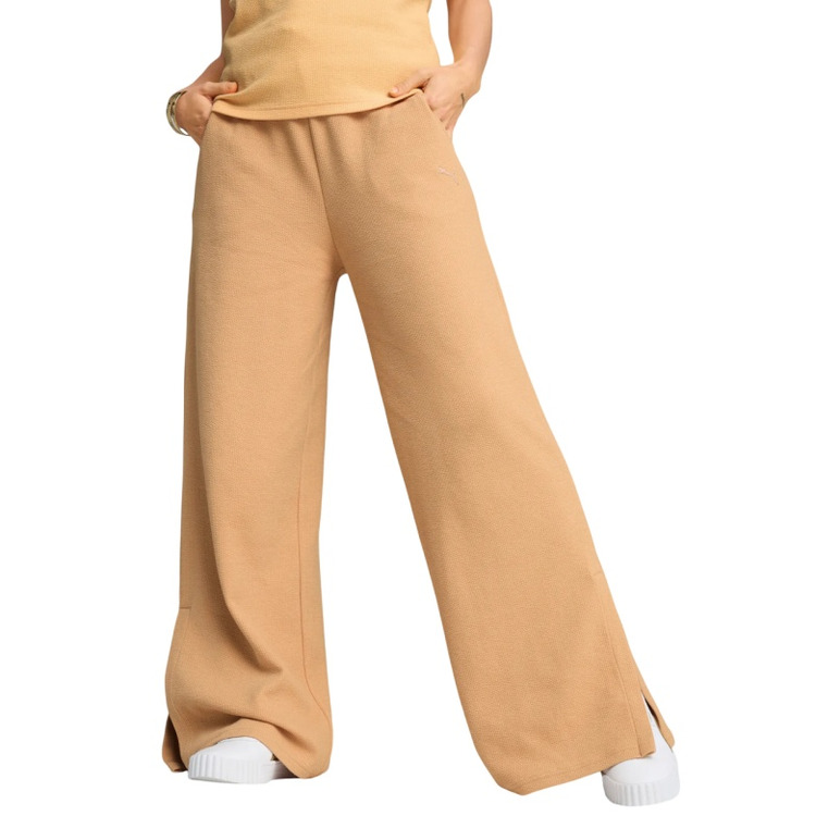 Puma HER Comfort High-Waist Straight Pants " Warm Beige"
