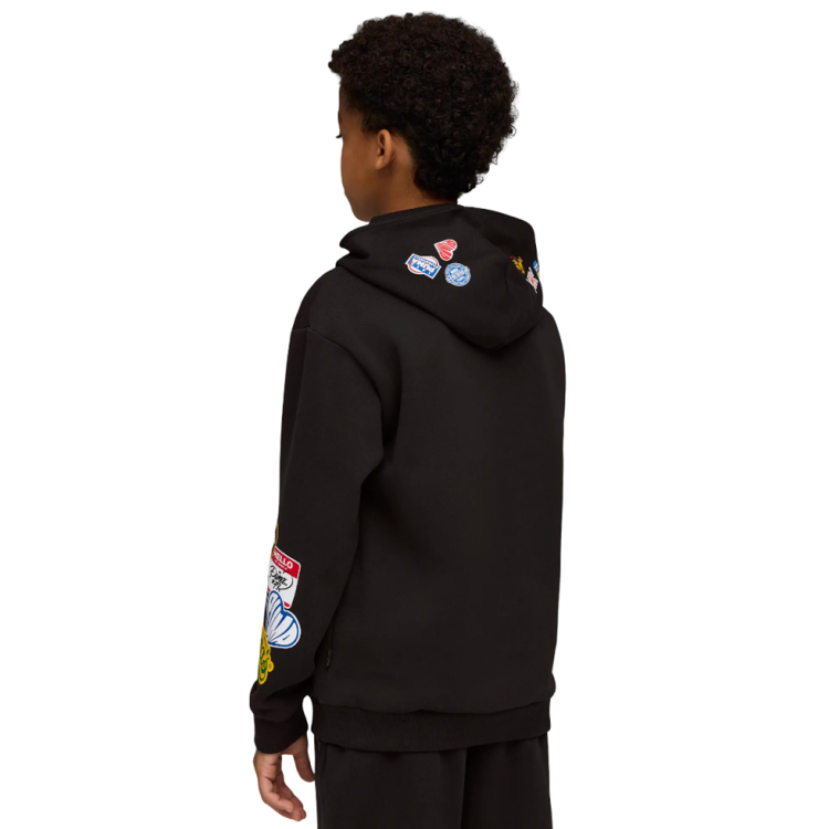 Puma Kids Baskeball HooperHotline Pullover Hoodie "Black"