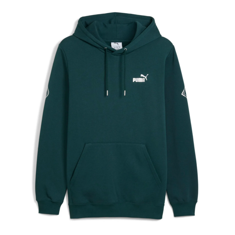 Puma MAXIMAL METALLIC Hoodie FL "Green Terrain"