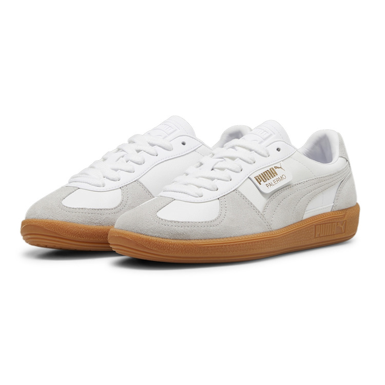 Puma Palermo Leather Unisexe "Glacial Gray"