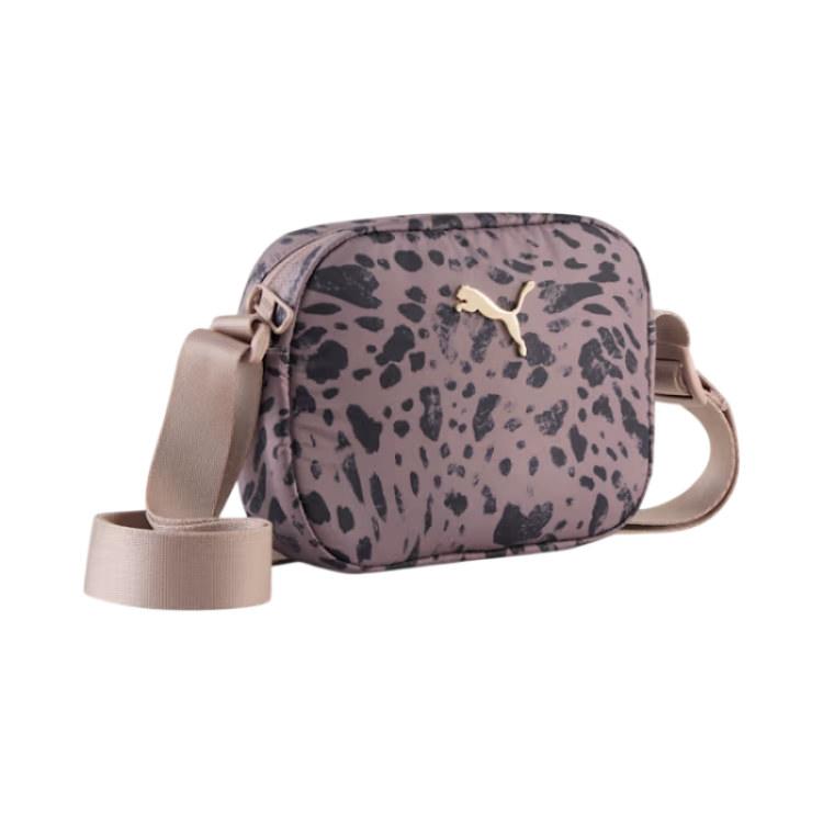 Puma POP Crossbody Bag "Sandstone-Animal AOP"