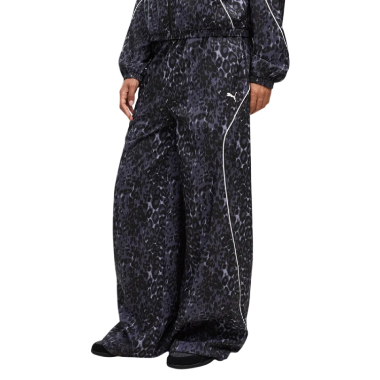 PUMA SPORT ANIMAL Relaxed AOP Wide Leg Wov "Inky Depths"