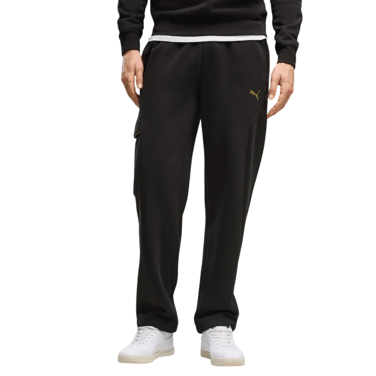 PUMA SPORT Graphic Holiday Sweatpants FL cl "Black"
