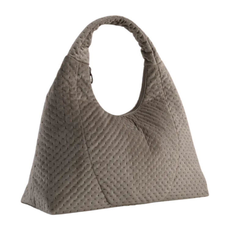Puma UP Velvet Large Prism Bag " Mouse Gray"