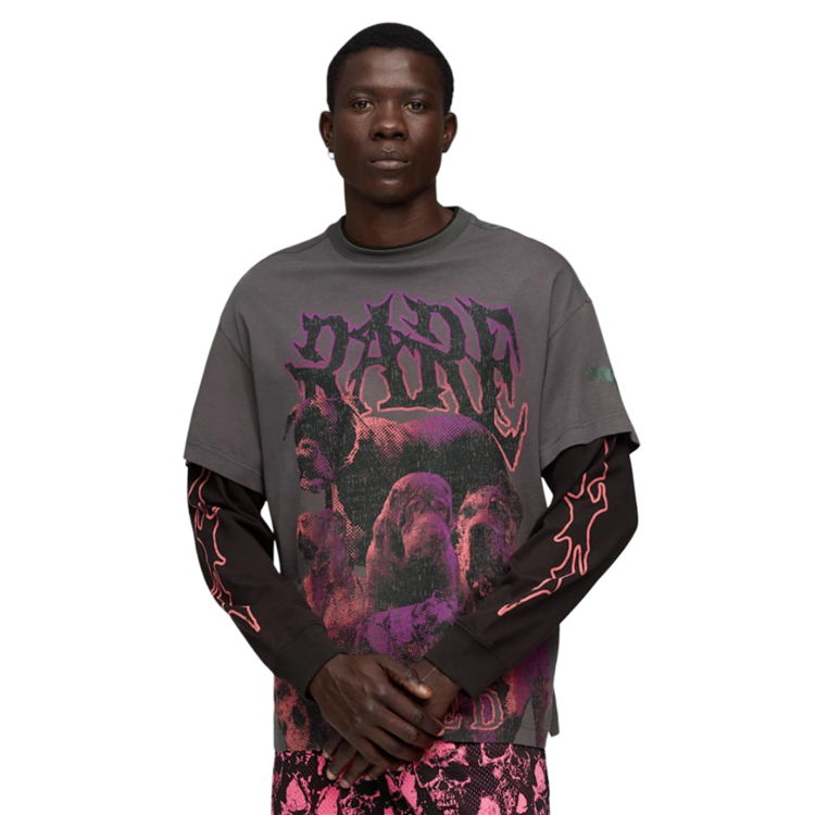 Puma X LaMelo World Tournament LS Tee "Dusky Gray"