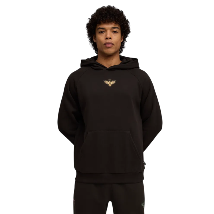 Puma x Melo Alwayz On 1 Hoodie "Black-Glowing Red"