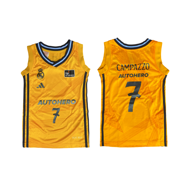 Ajouter au panier R. Madrid Camiseta ACB Basket Niñ@ 2ª Equip 24/25 # 7 CAMPAZZO # R. Madrid Camiseta ACB Basket Niñ@ 2ª Equip 24/25 # 7 CAMPAZZO #