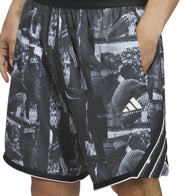 Short Adidas Crazylite AOP 5" "Black"
