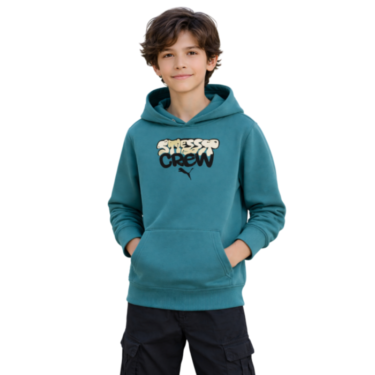 Sudadera Puma MID90s "Emerald ice"