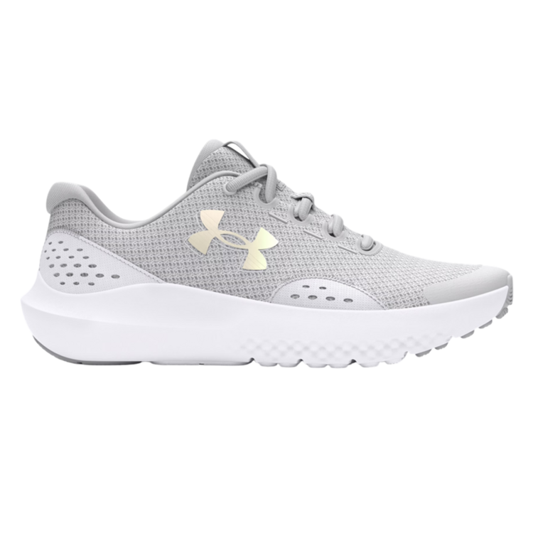 Ajouter au panier UA Girls' Grade School Surge 4 Running Shoes "Halo Gray" UA Girls' Grade School Surge 4 Running Shoes "Halo Gray"