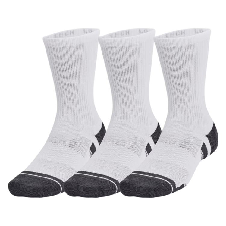 Ajouter au panier UA Kids' Performance Tech 3-Pack Crew Socks "White" UA Kids' Performance Tech 3-Pack Crew Socks "White"
