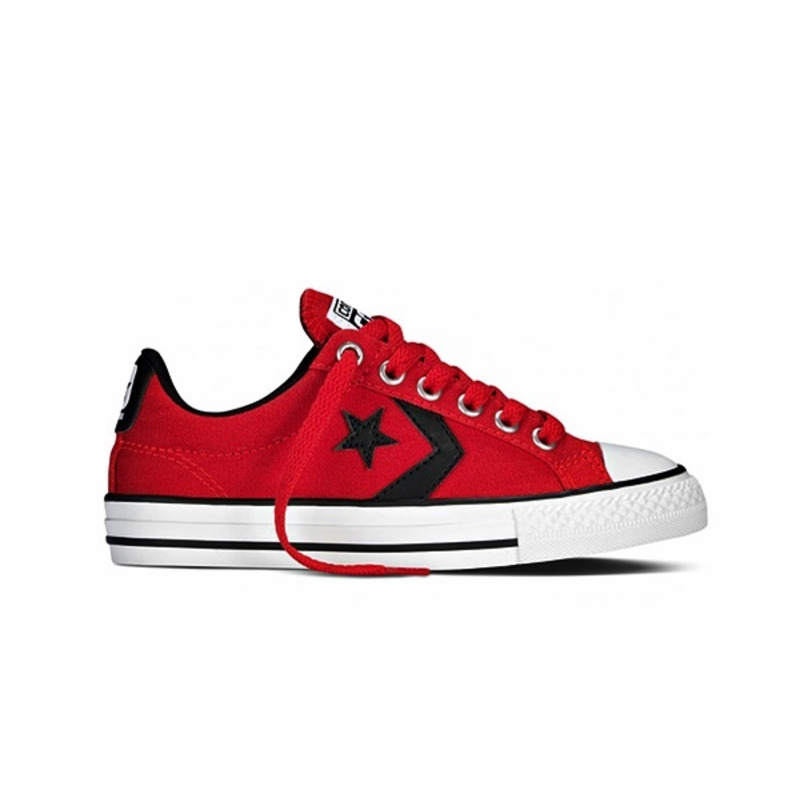 Converse Star Player Ev OX Junior 600 rojo blanco