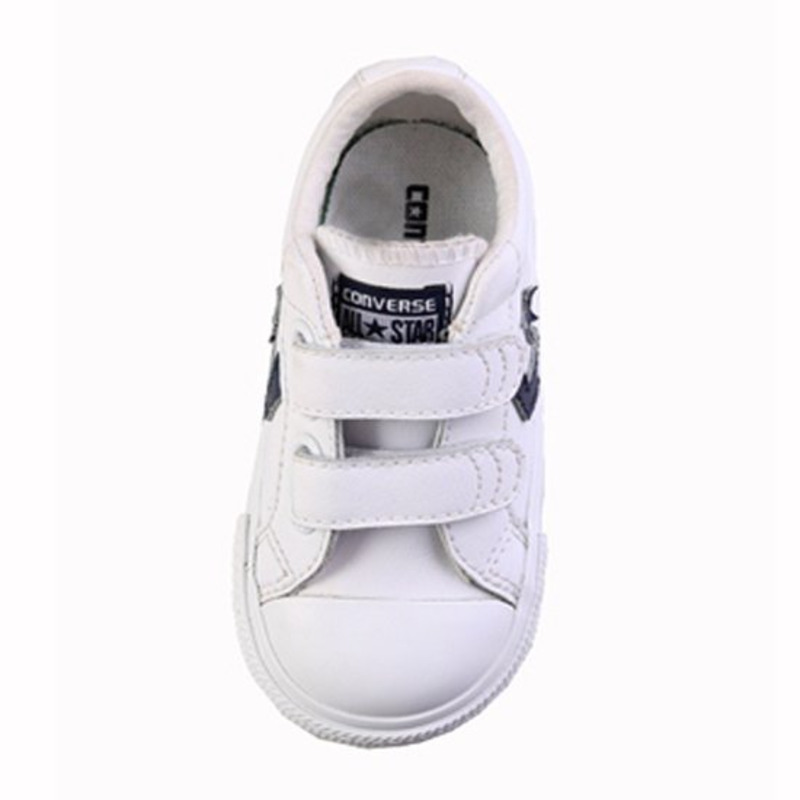 Converse star player ev ox blancas piel top