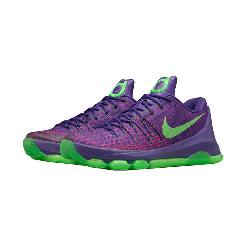 Nike kd purple green hotsell