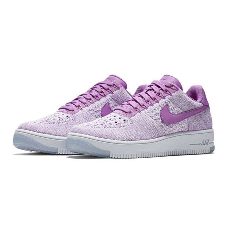 Wmns Air Force 1 Flyknit Low Fucsia 500 fucsia white