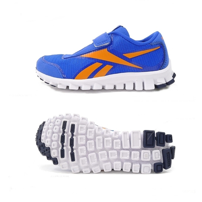Reebok Realflex Optimal Kids azul naranja blanco