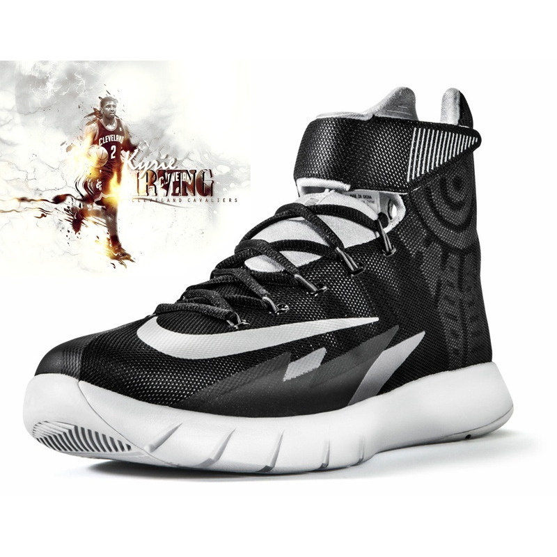 Nike Zoom HyperRev Kyrie Irving BlackSilver 003 negro gris