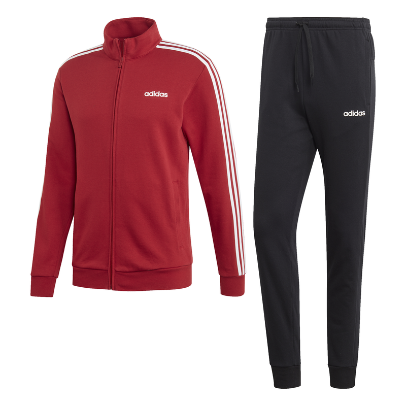 Maroon adidas tracksuit hotsell