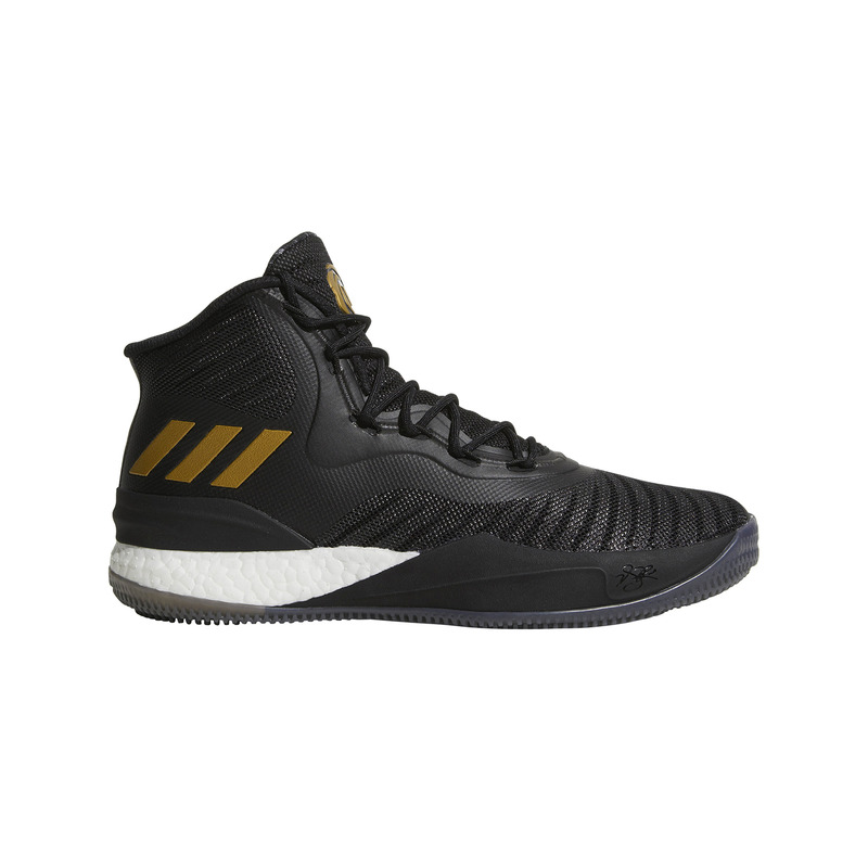 Adidas d rose outlet 8 black gold