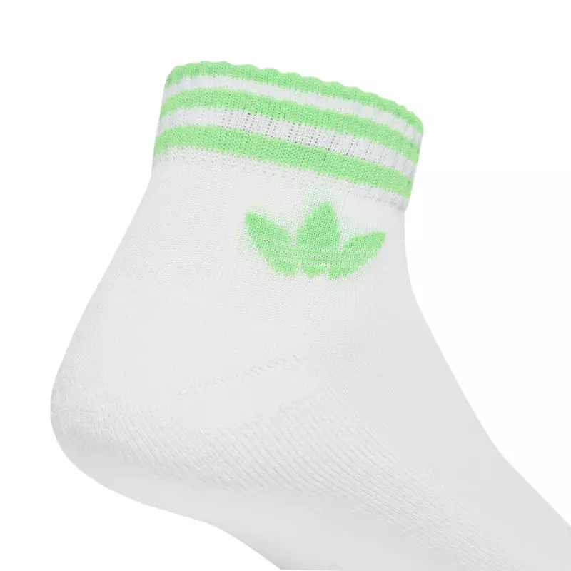 Adidas Originals 3 Stripes Ankle Socks "WHITE"