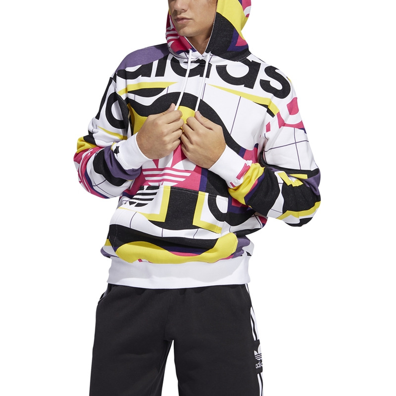 Adidas Originals Catalog Print Hoodie multicolor