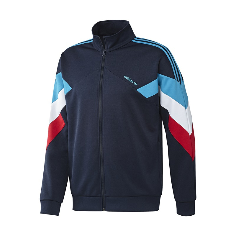 Adidas Originals Palmeston Track Top collegiate navy bold aqua