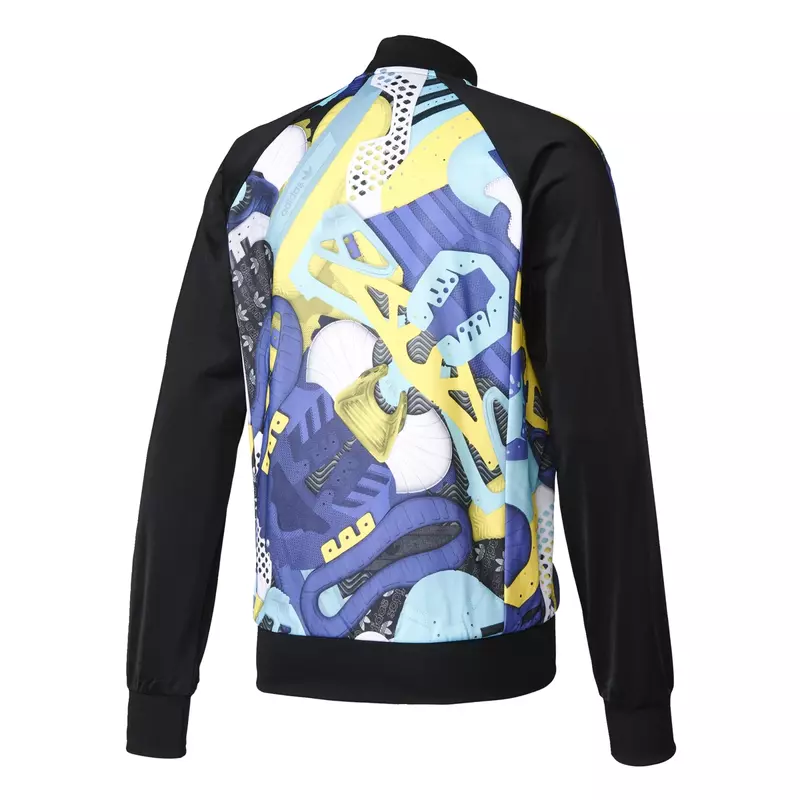 Adidas Originals Shoe Montage AOP Track Top (multicolor/black)