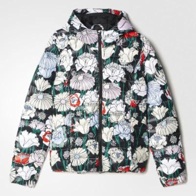Adidas Originals Slim Jacket Floral Vintage black multicolor