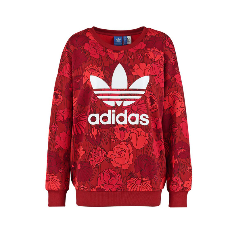 Floral adidas sweatshirt womens on sale