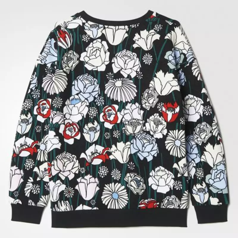 Adidas Originals Trefoil Sweater "Floral vintage" (multicolor/black)