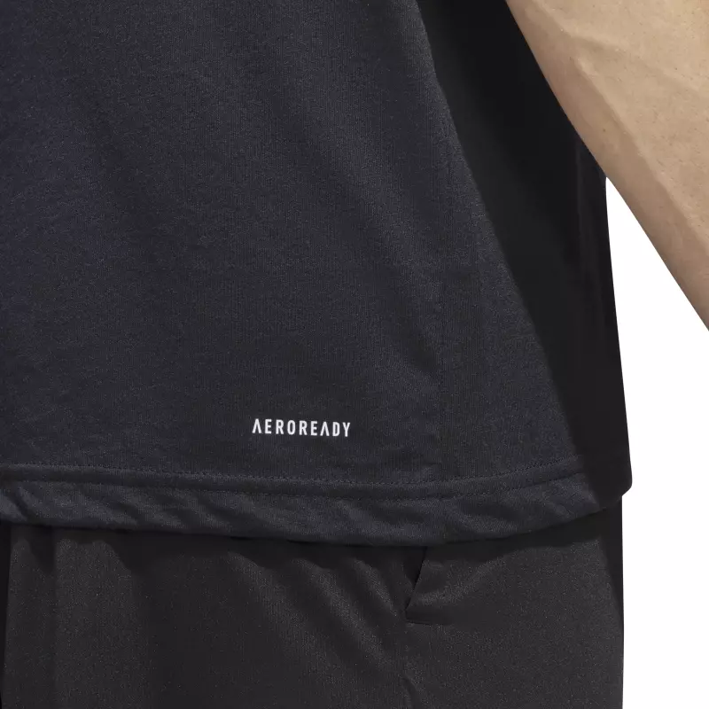Adidas Train Essentials Feelready Logo Training T-Shirt "Black"