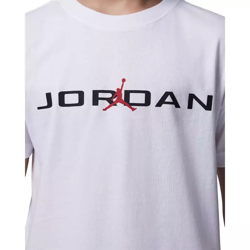 Jordan Kids MJ Air Strech SS Crew Tee "White"