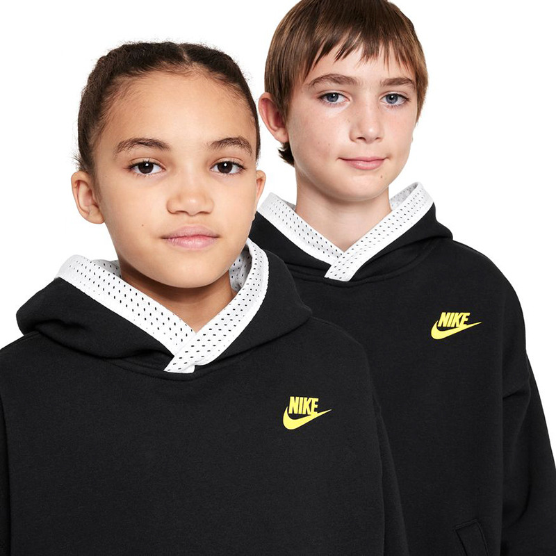 boys black nike sweatshirt