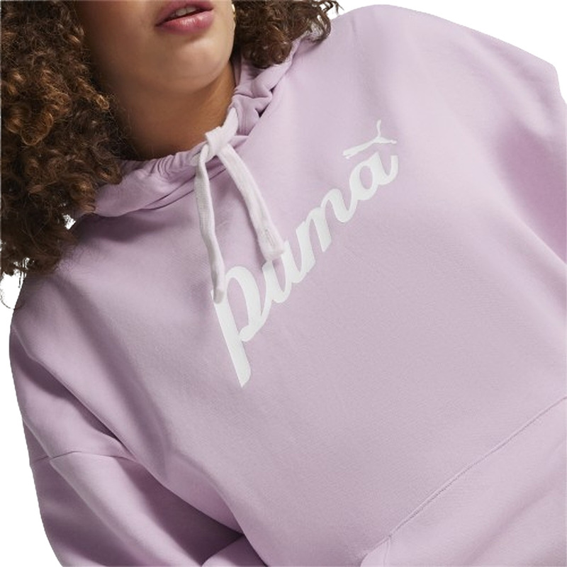 Puma ESS+ Script Hoodie TR "Grape Mist" - manelsanchez.fr