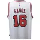 Adidas Camiseta Swingman Pau Gasol Bulls (blanco/rojo)