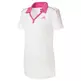 Adidas Polo Mujer Response Tennis (blanco/rosa)