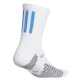 Adidas Anthony Edwards AE Crew Socks "White Lucid Ray Blue"