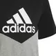 Adidas Boy´s Colorblock T-shirt "Black/Medium Grey Heather"