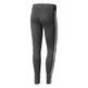 Adidas D2M 3-Stripes Long Tights (black/white)
