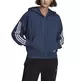 Adidas Essentials Cut 3-Stripes Full-Zip Hoodie