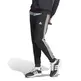 Adidas Essentials Fleece Slim fit 3-Stripes Pants "Black"