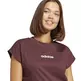 Adidas Essentials Linear Cotton T-Shirt "Burgundy"
