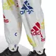 Adidas Essentials Multi-Colored Logo Loose Fit Woven Pants (multicolor)
