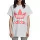 Adidas Originals Big Trefoil Oversize Tee W (White/Semiflashred)