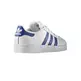 Adidas Originals Superstar Foundation C (blanc/bleu/or)