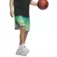 Adidas Short Basket Crazylite AOP 2 "Lime Burst/Pure Teal"